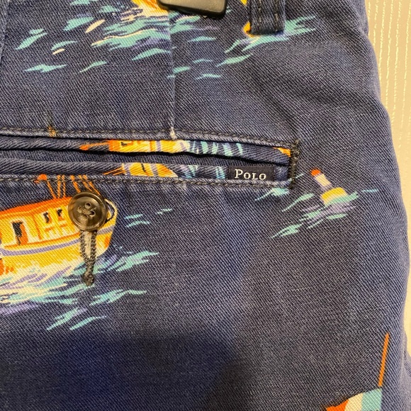 Polo Ralph Lauren Shorts Mens Size 31 Blue Navy - Picture 5 of 7